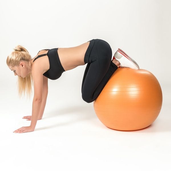 abdominales fitball5