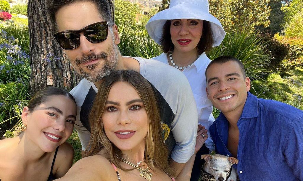 Sofía Vergara y su familia