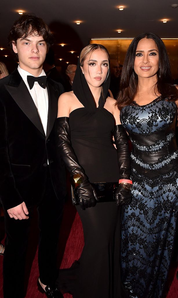 valentina paloma pinault augustin james evangelista and salma hayek