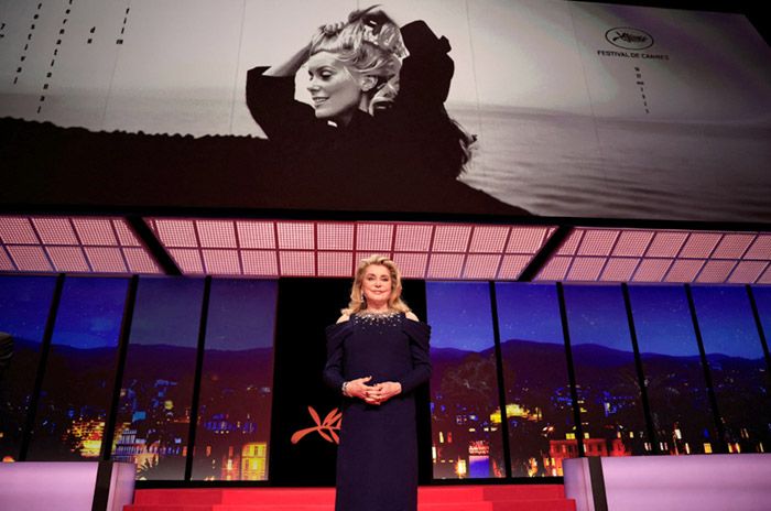 Catherine Deneuve Festival de Cannes Louis Vuitton