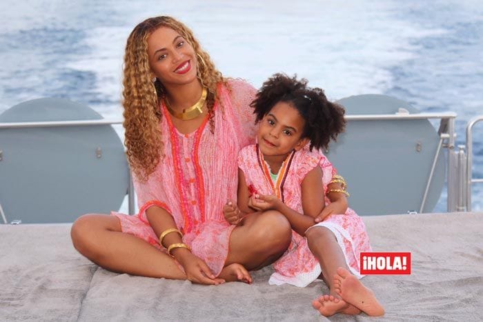 Beyoncé con su hija Blue Ivy