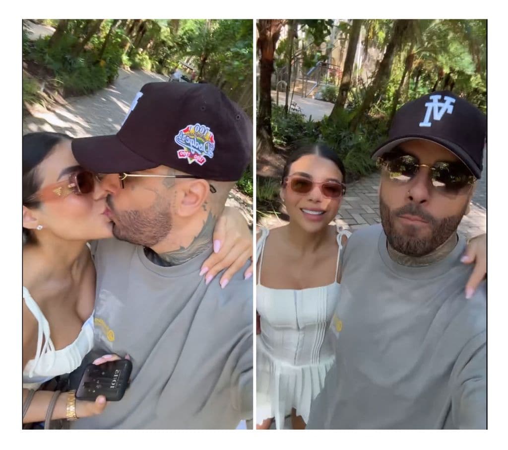 Nicky Jam y su esposa, Juana Valentina