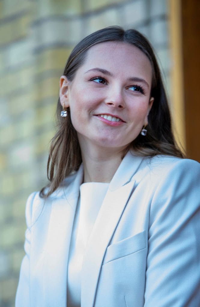 Princess Ingrid Alexandra of Norway at the Parliament (Storting) in Oslo, on January 20, 2022