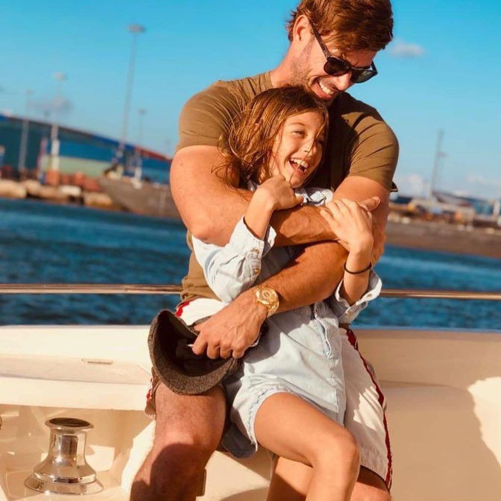 William Levy y su hija Kailey