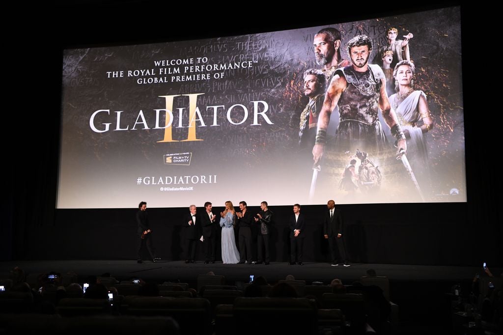 Estreno de Gladiator II en Londres