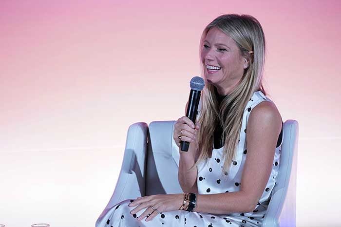 Gwyneth Paltrow en rueda de prensa