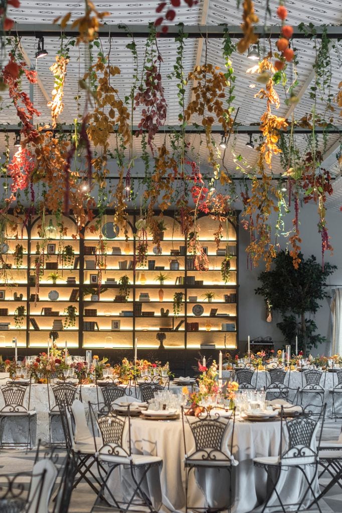 Decoración floral de interiores en bodas