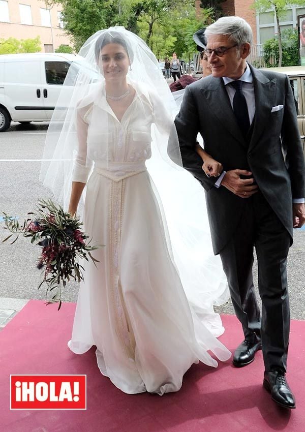 Lucía Martín Alcalde en su boda