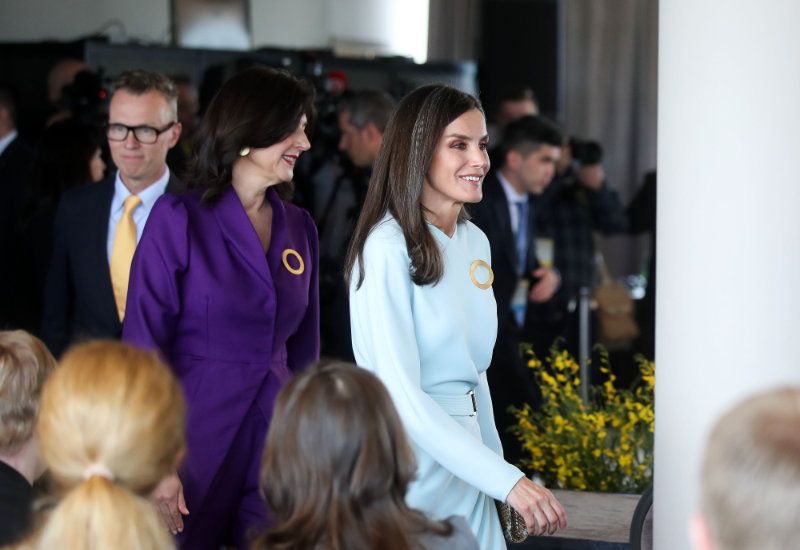 Reina Letizia en Zagreb