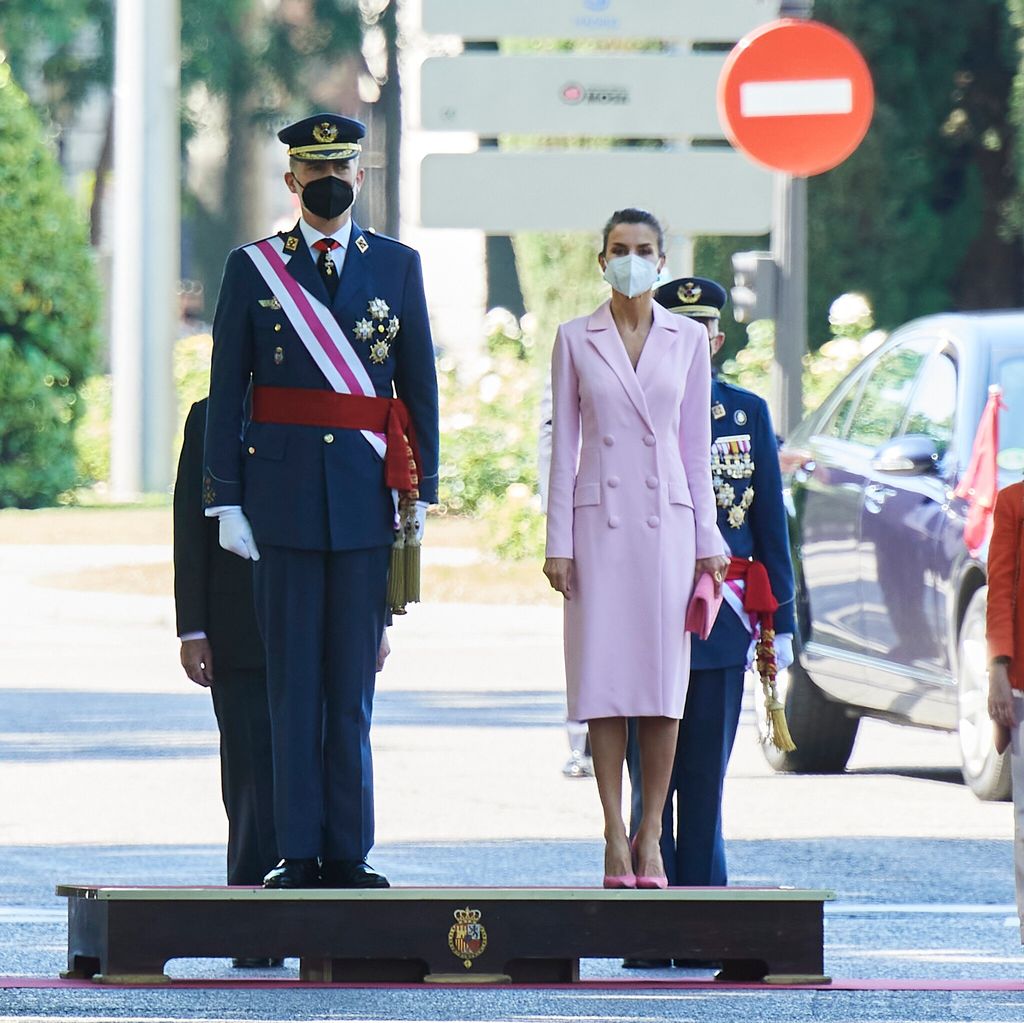 Spanish Royals Attend Armed Forces Day