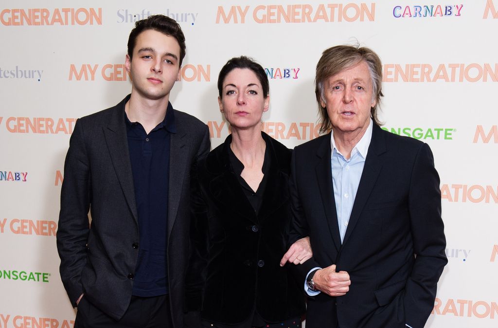 Arthur Donald, Mary McCartney y Paul McCartney