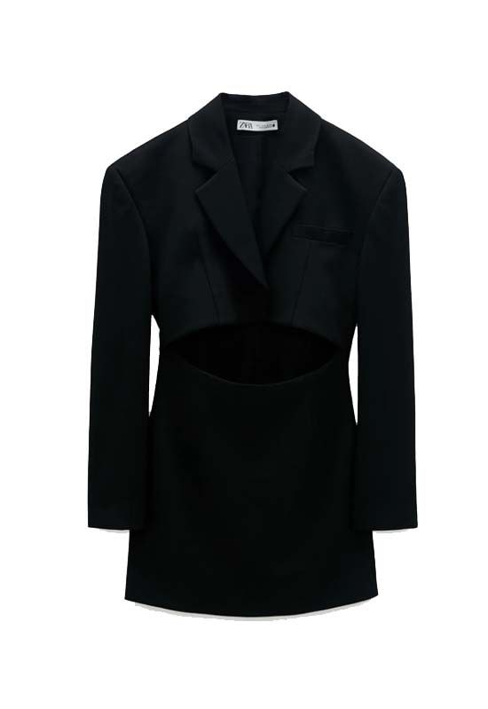 5 vestido blazer zara