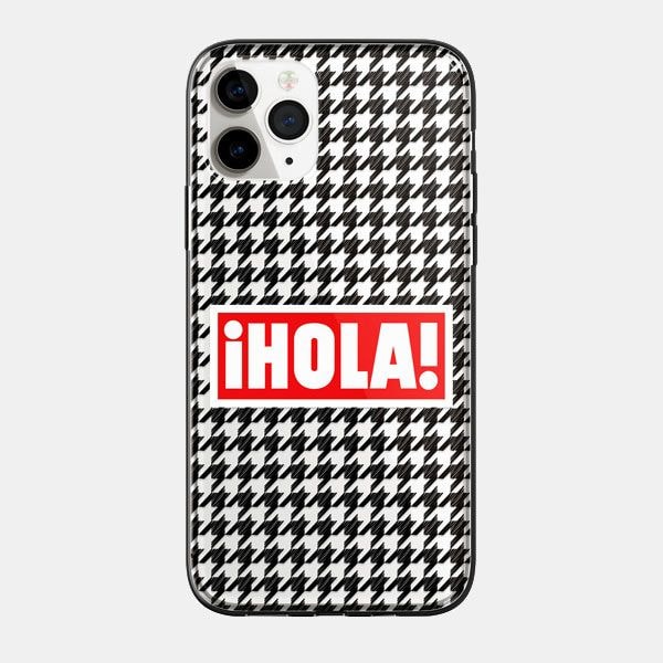 funda hola estampado