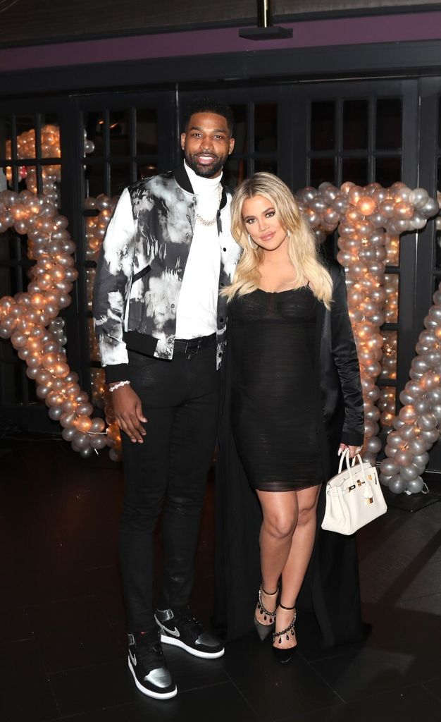 Khloé Kardashian y Tristan Thompson