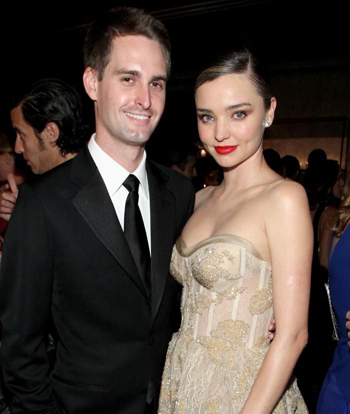 Miranda Kerr y Evan Spiegel