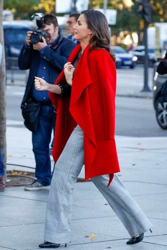 Doña Letizia en un acto de mujeres juristas