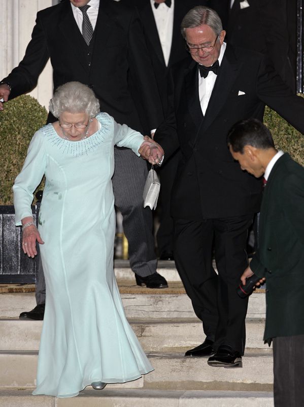 Isabel II y Constantino de Grecia