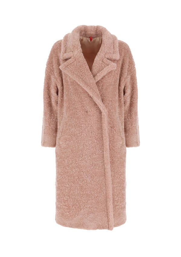 abrigo rosa imperial fashion