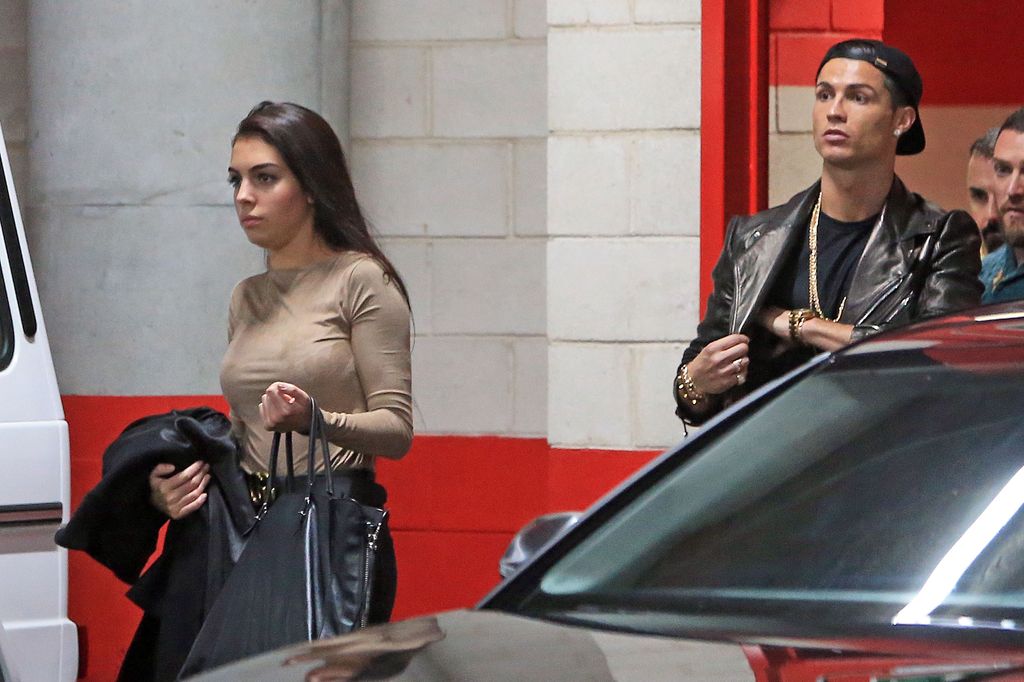 El futbolista Cristiano Ronaldo y Georgina Rodríguez en Madrid. 23/11/2016