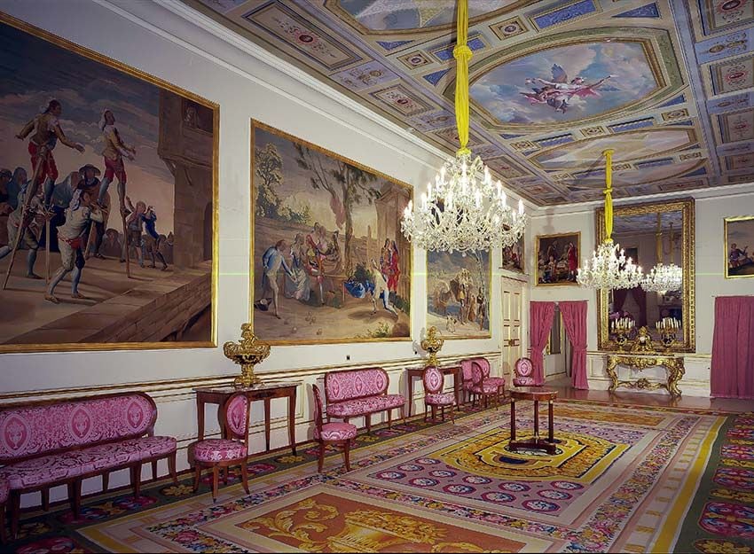 palacio real el pardo salon goya