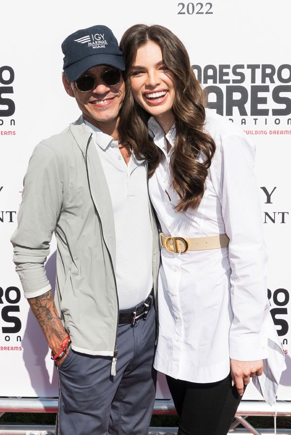 Marc Anthony y Nadia Ferreira van a ser padres