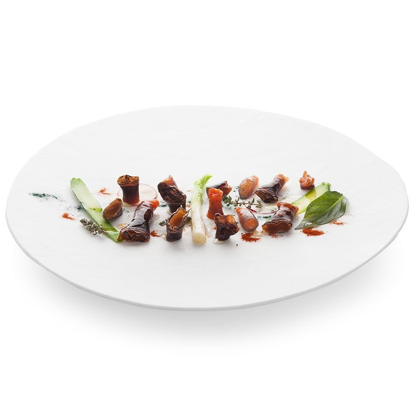 arzak percebes y verduras