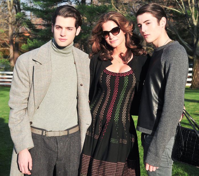 Stephanie Seymour y Harry Brant