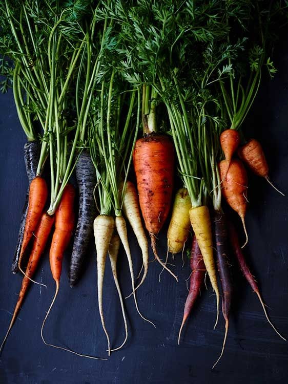 Zanahorias de colores