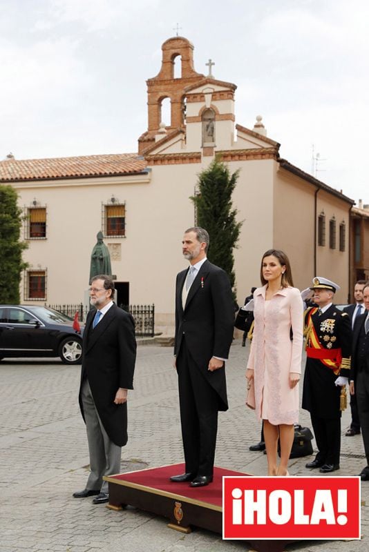 Los Reyes en la entrega del Premio Cervantes 