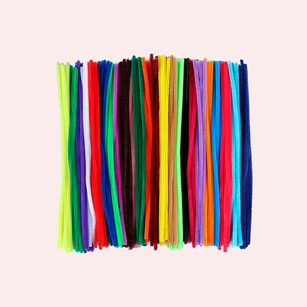 G2PLUS 200PCS Chenilla Tallos Pipe Cleaners