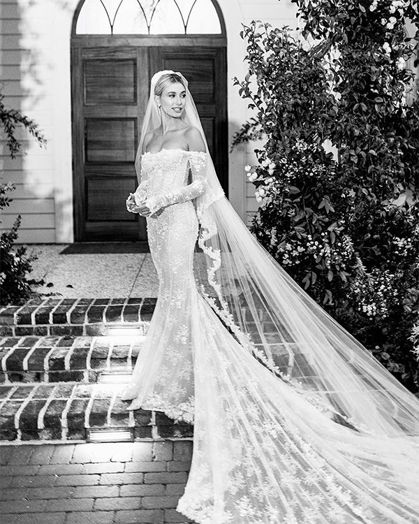 hailey baldwin vestido novia