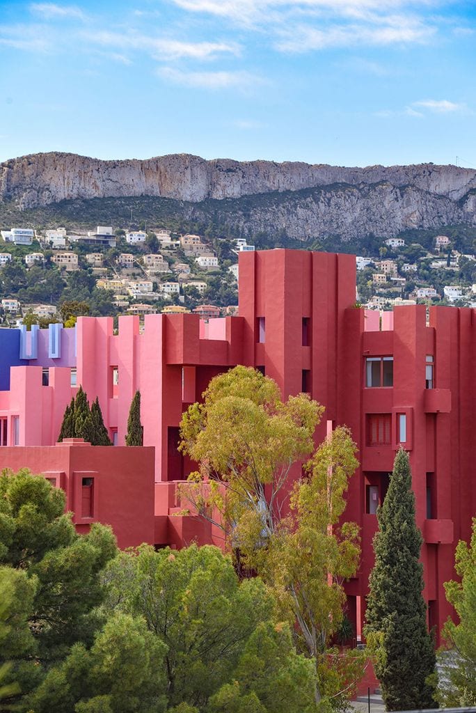 Muralla Roja, Bofill, Calpe, Alicante