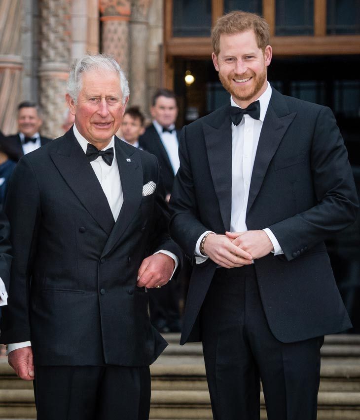 Príncipe Harry y Carlos de Inglaterra