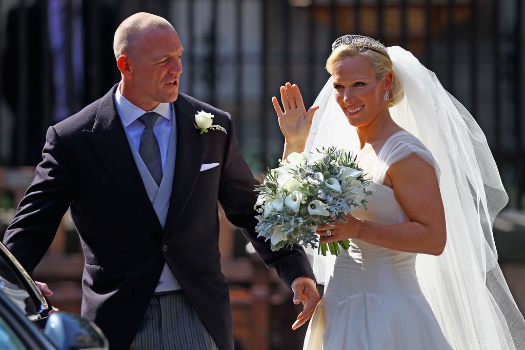 Boda de Zara y Mike Tindall en Edimburgo