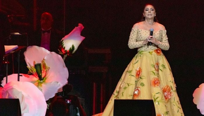 Isabel Pantoja en un concierto