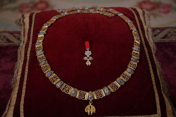 El collar del Toisón de oro
