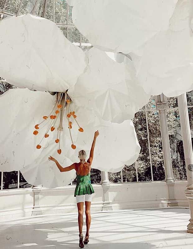 Carla Pereyra, en el Palacio de Cristal de Madrid