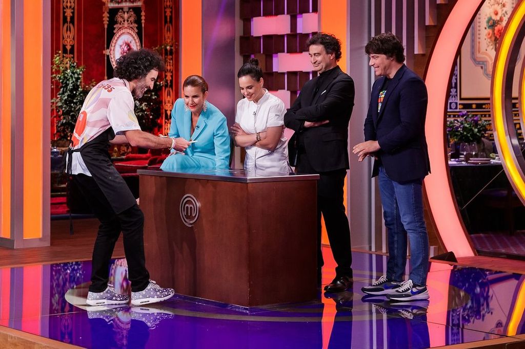 Raúl Gómez en MasterChef celebrity 9, septiembre de 2024