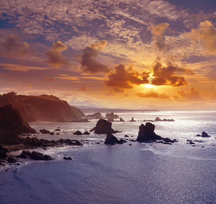 Playa del Silencio, Cudillero, Asturias