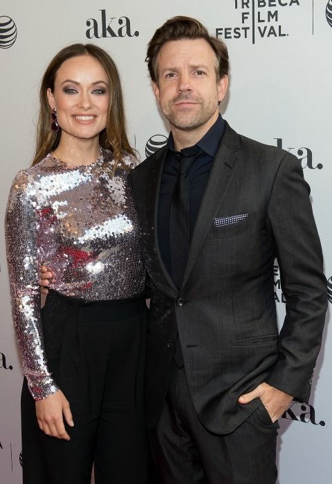 Jason Sudeikis y Olivia Wilde, una pareja de lo más coordinada en el Festival de Tribeca.
