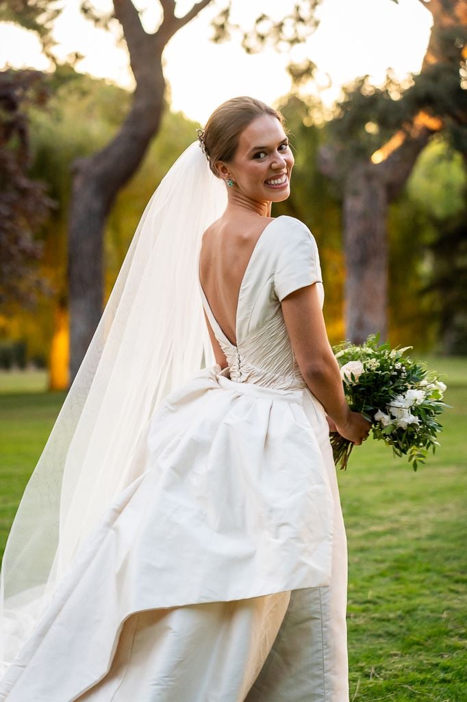 Vestido de novia reciclado Basaldua