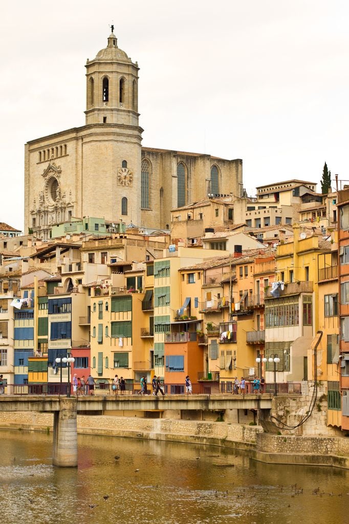 catedral girona rio