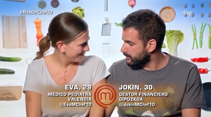 Eva y Jokin, de MasterChef