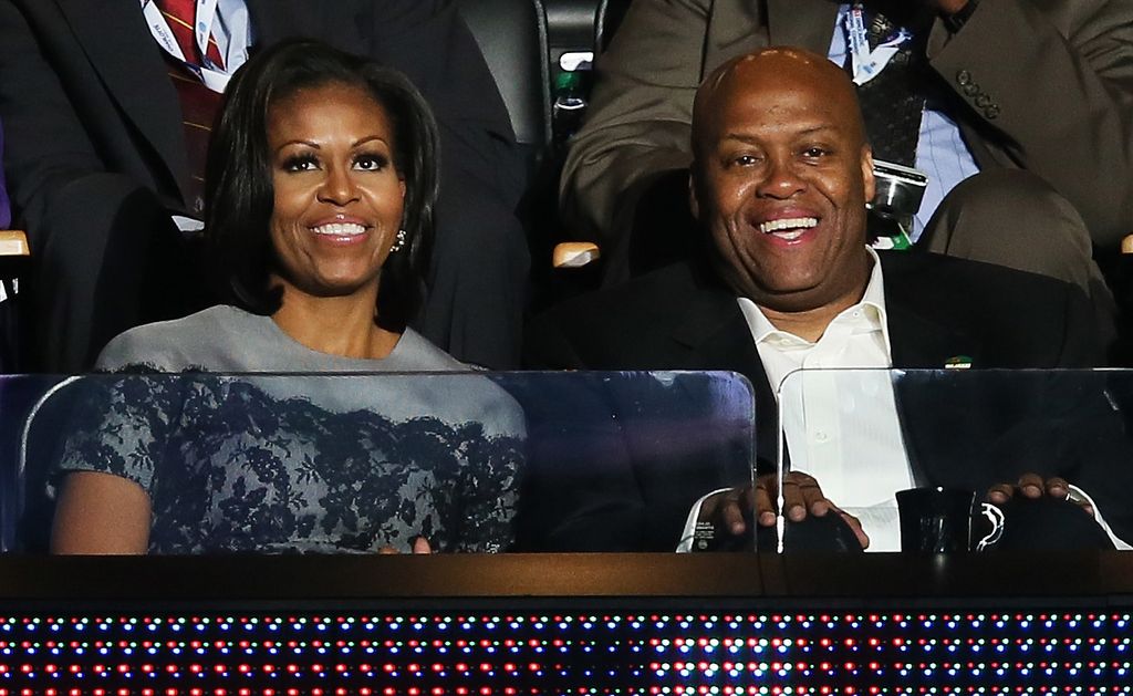 Michelle Obama y Craig Robinson