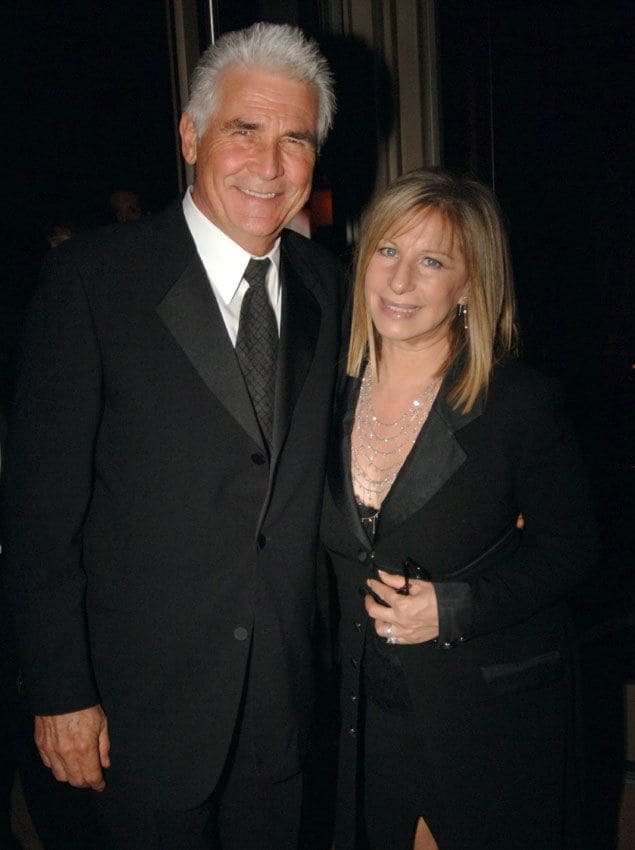 Barbra Streisand con su marido, James Brolin