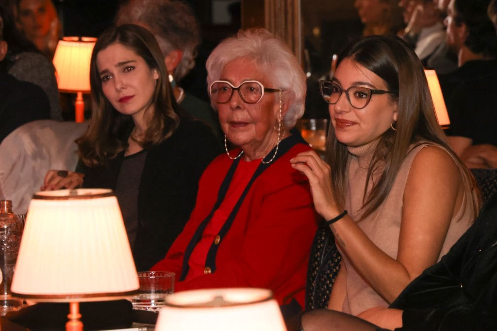 Singer Ana Guerra and Natalia Sánchez during book premiere Yo sostenido in Madrid on Monday, 9 December 2024.