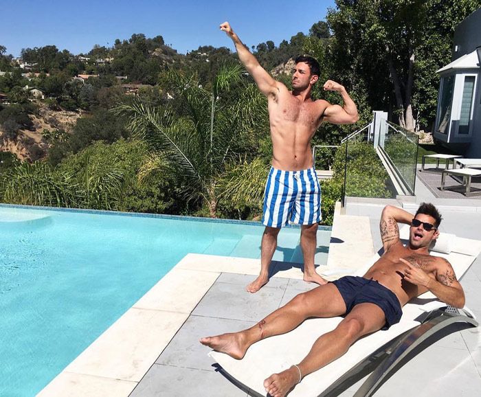 Ricky Martin y su ex, Jwan Yosef