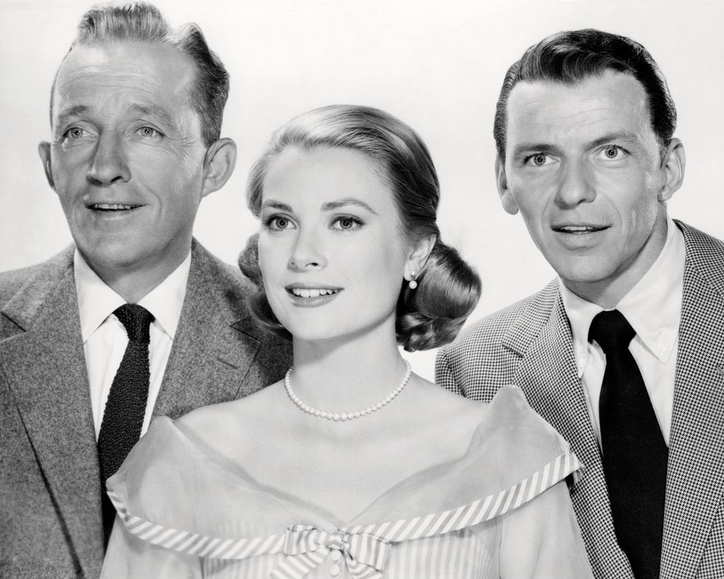 Bing Crosby, Frank Sinatra y Grace Kelly