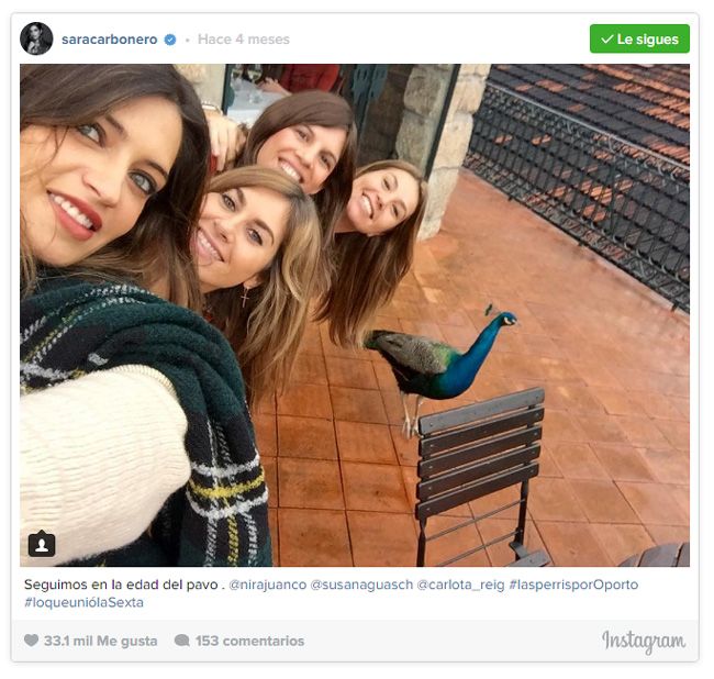 Sara Carbonero conoció a Susana Guasch, Carlota Reig y Nira Juanco cuando trabajaban juntas en laSexta y desde entonces mantienen una excelente relación
