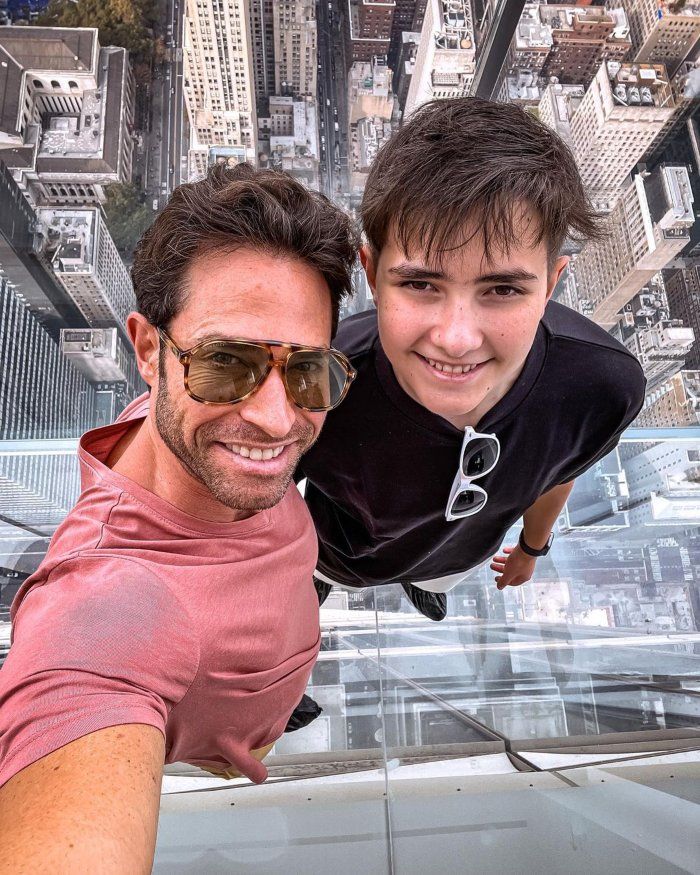 Sebastian Rulli y su hijo